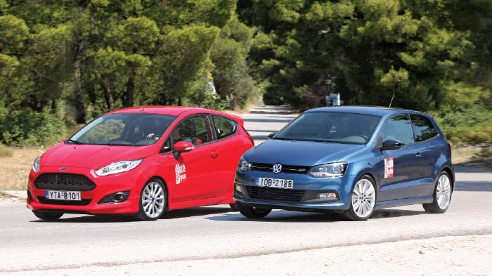 Ford Fiesta 1,0 Sport VS VW Polo BlueGT 